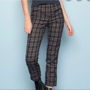 Brandy Melville Tilden plaid pattern pants